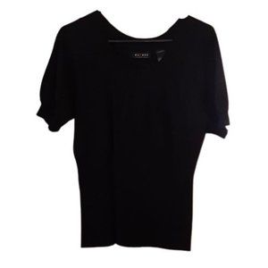 Axcess Sweater Women's Medium Tight Knit Black